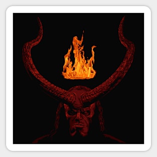 Hellboy Vector art Sticker